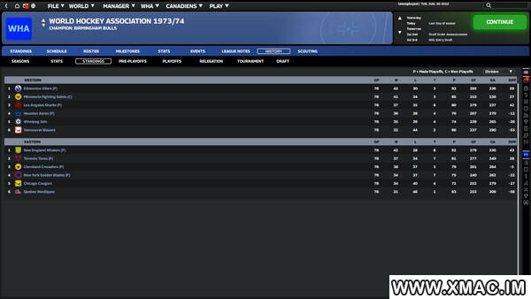 特许经营曲棍球经理12
